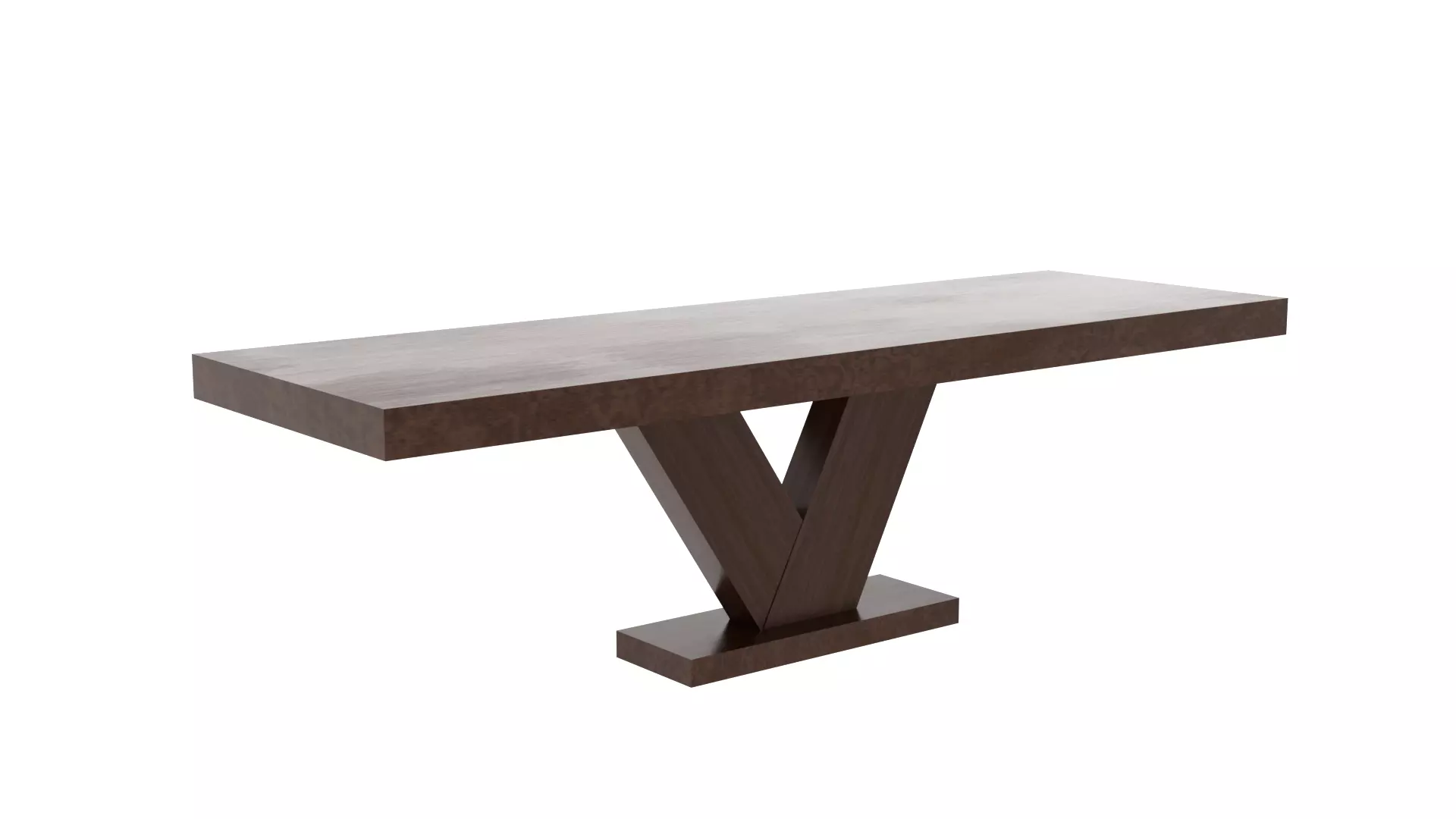 WOOD TABLE 3D model_0