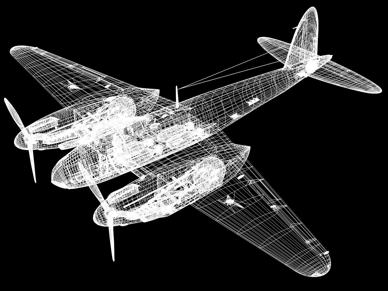 de Havilland DH98 Mosquito MkIV 3D model_15