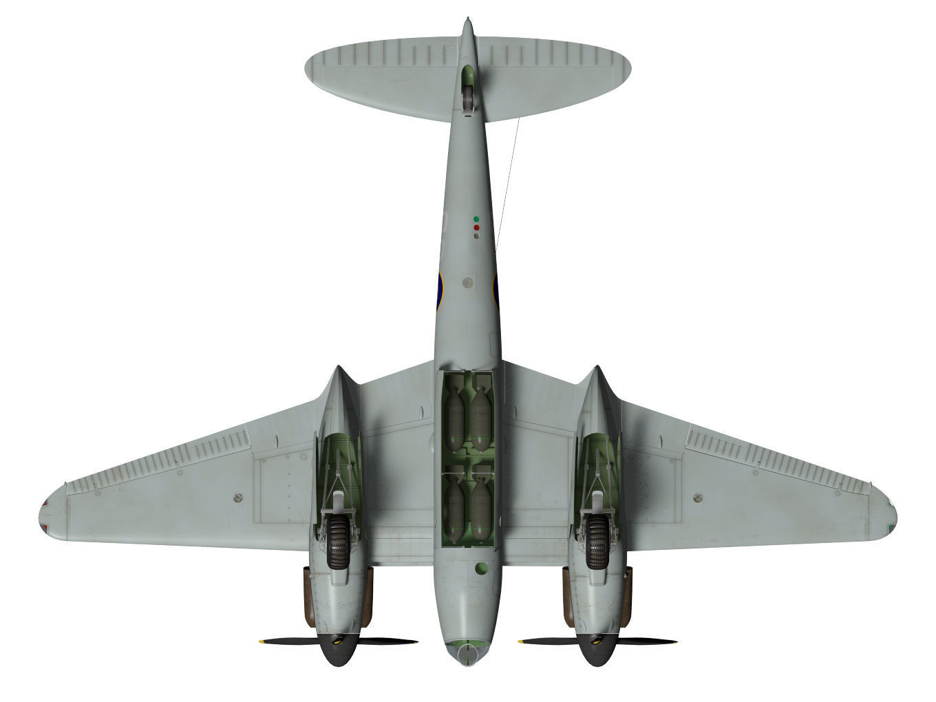 de Havilland DH98 Mosquito MkIV 3D model_14