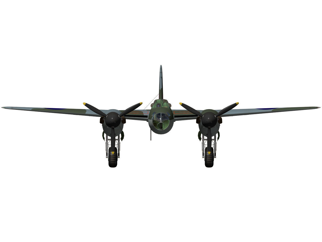 de Havilland DH98 Mosquito MkIV 3D model_11