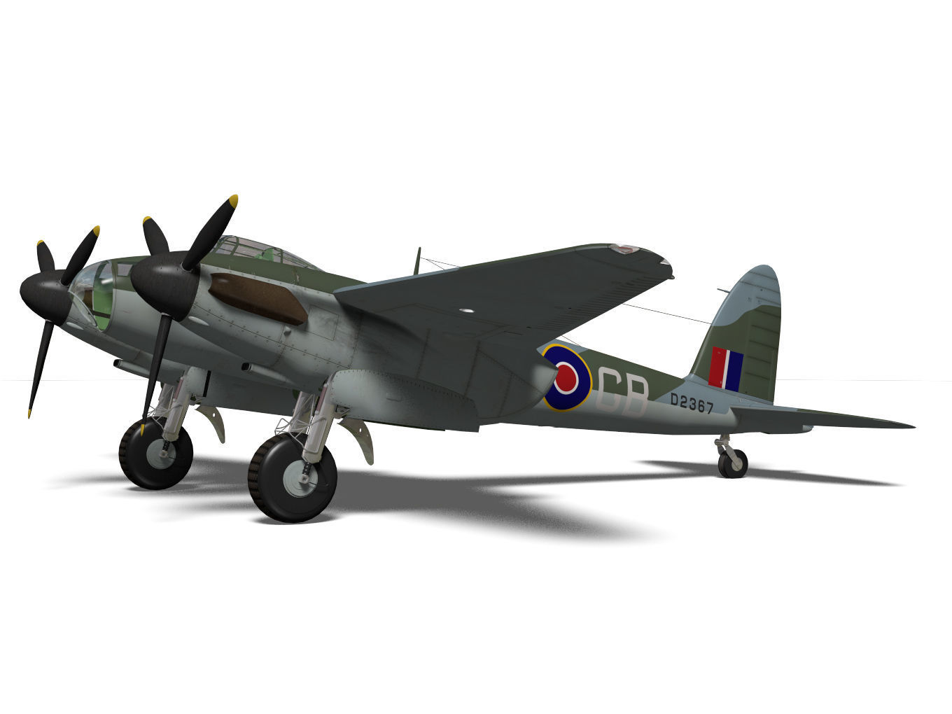 de Havilland DH98 Mosquito MkIV 3D model_6