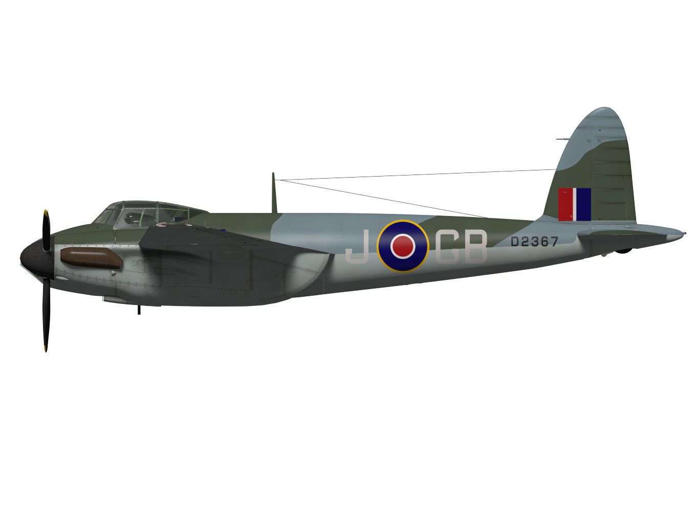 de Havilland DH98 Mosquito MkIV 3D model_9