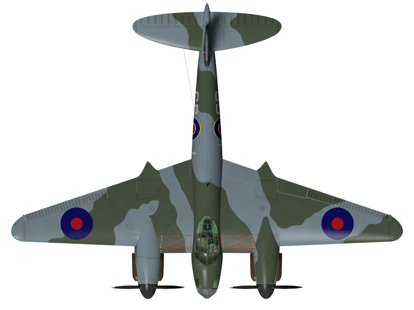 de Havilland DH98 Mosquito MkIV 3D model_12