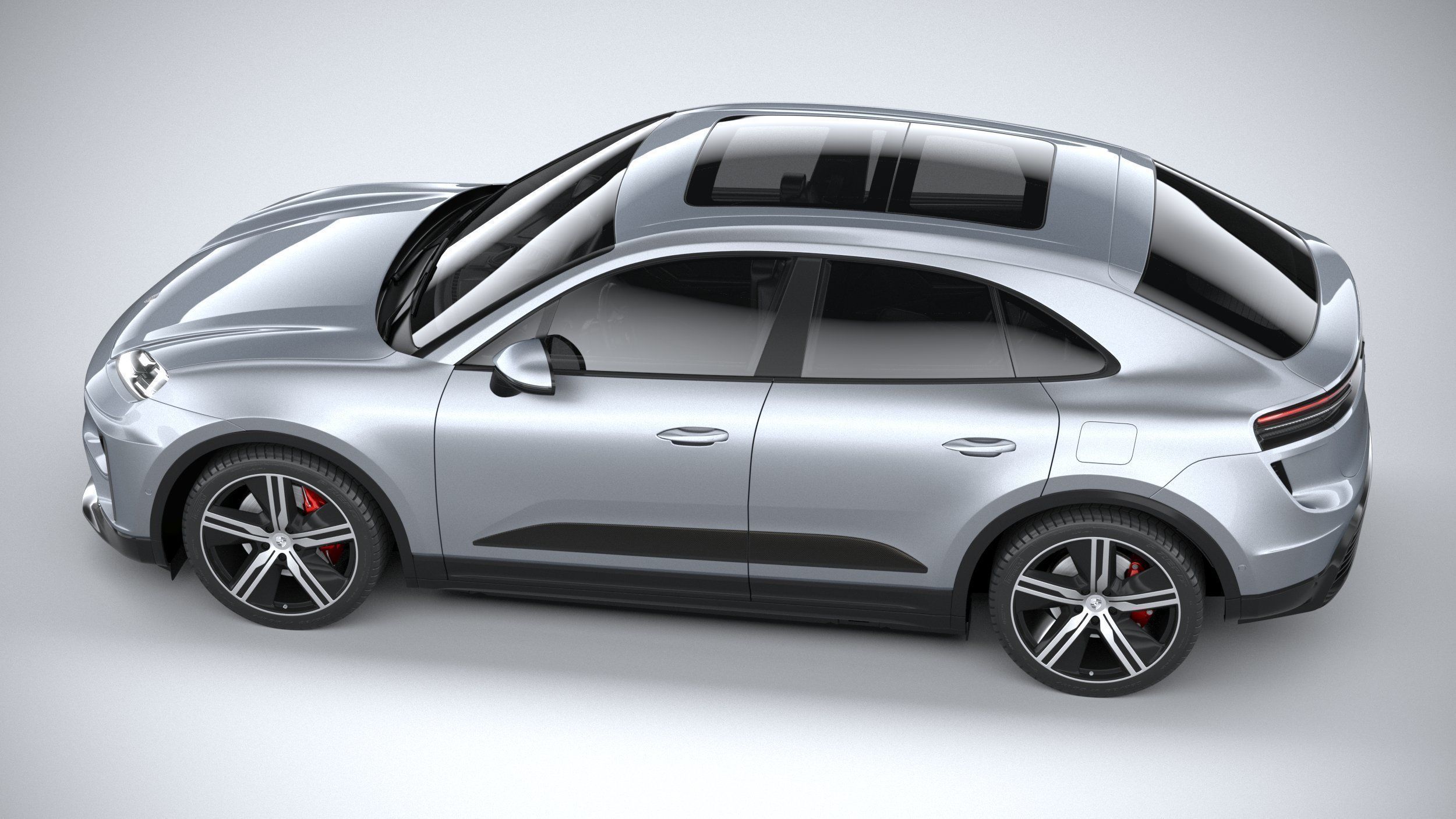 Porsche Macan Turbo 2025 3D model_9