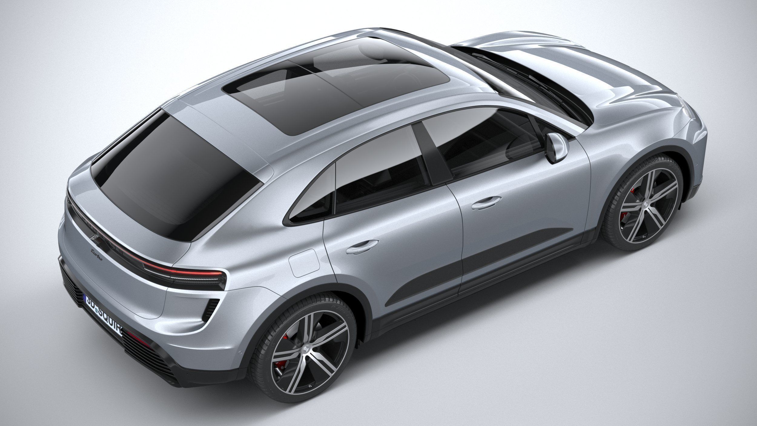 Porsche Macan Turbo 2025 3D model_10