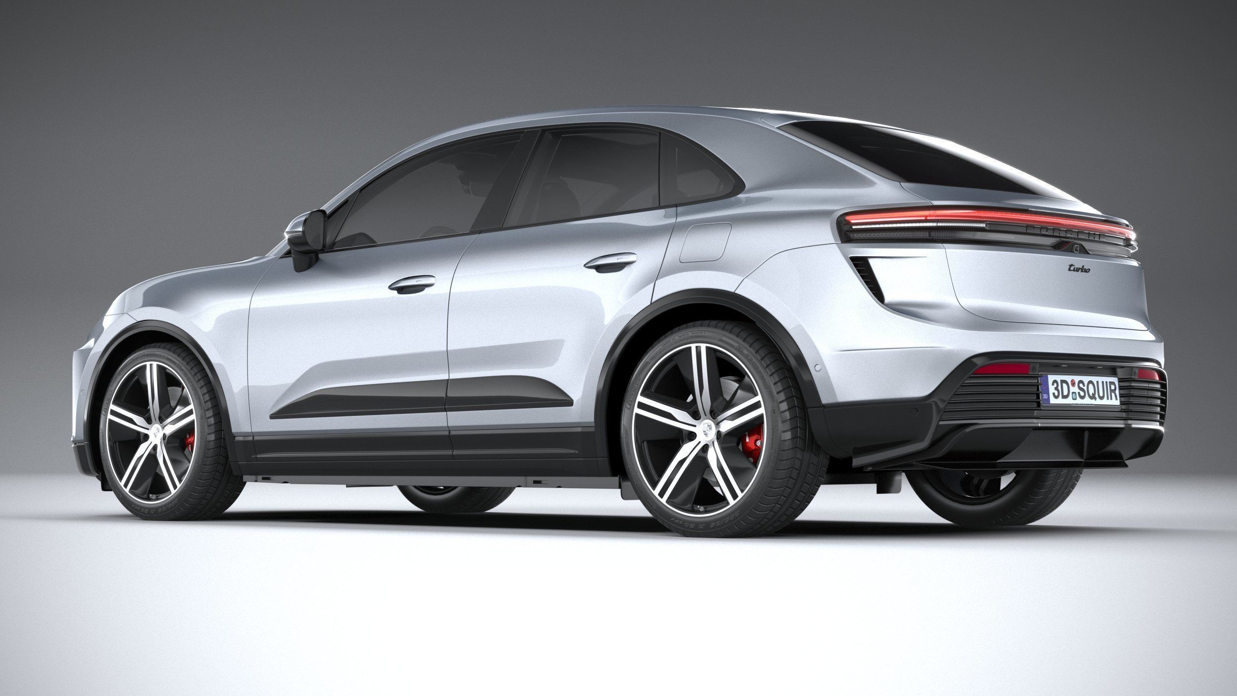 Porsche Macan Turbo 2025 3D model_5