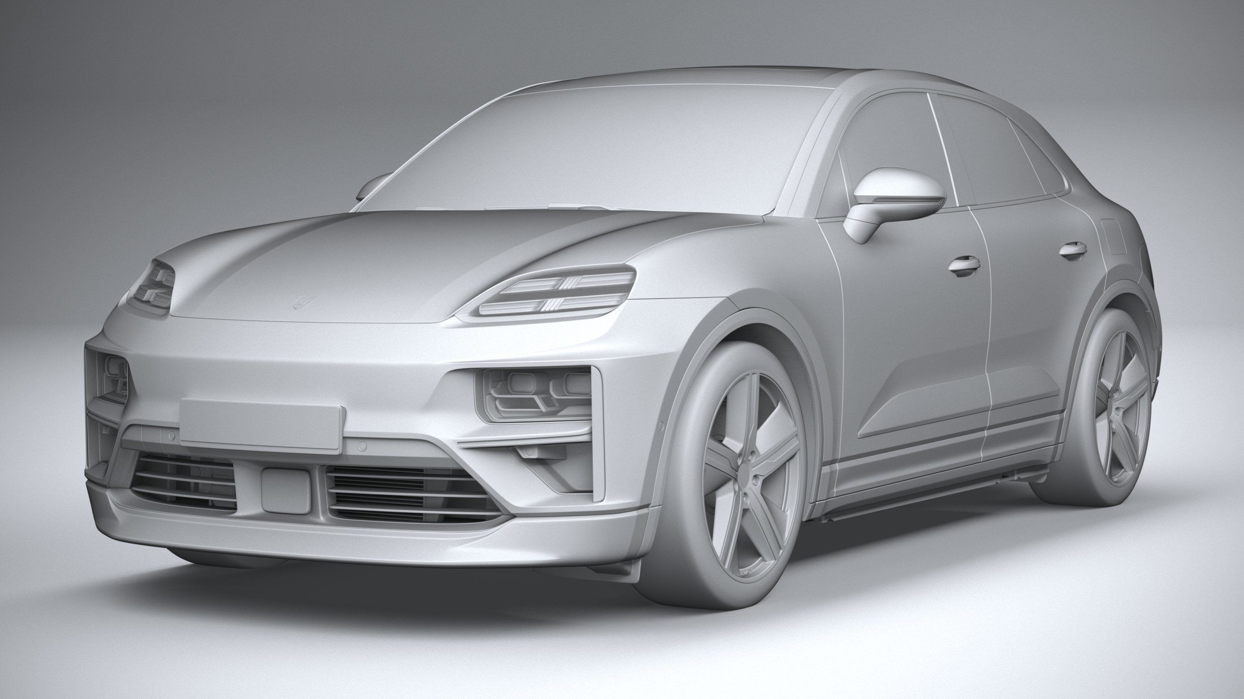 Porsche Macan Turbo 2025 3D model_20