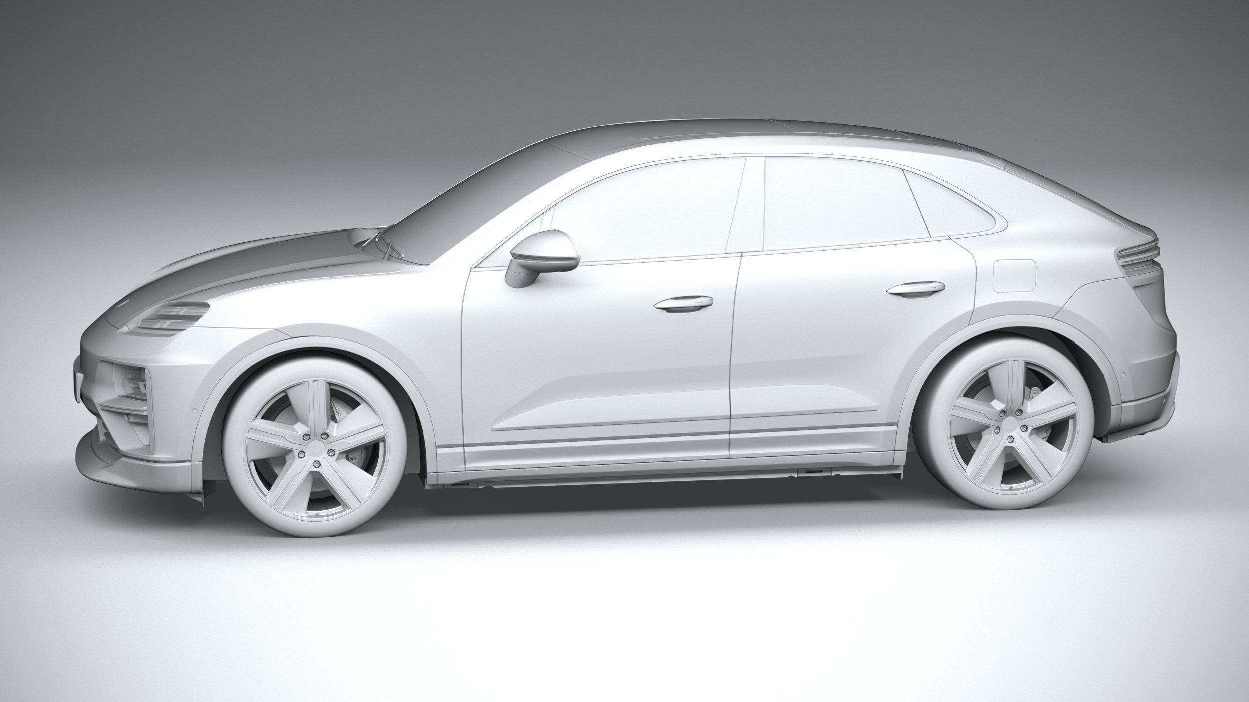 Porsche Macan Turbo 2025 3D model_22
