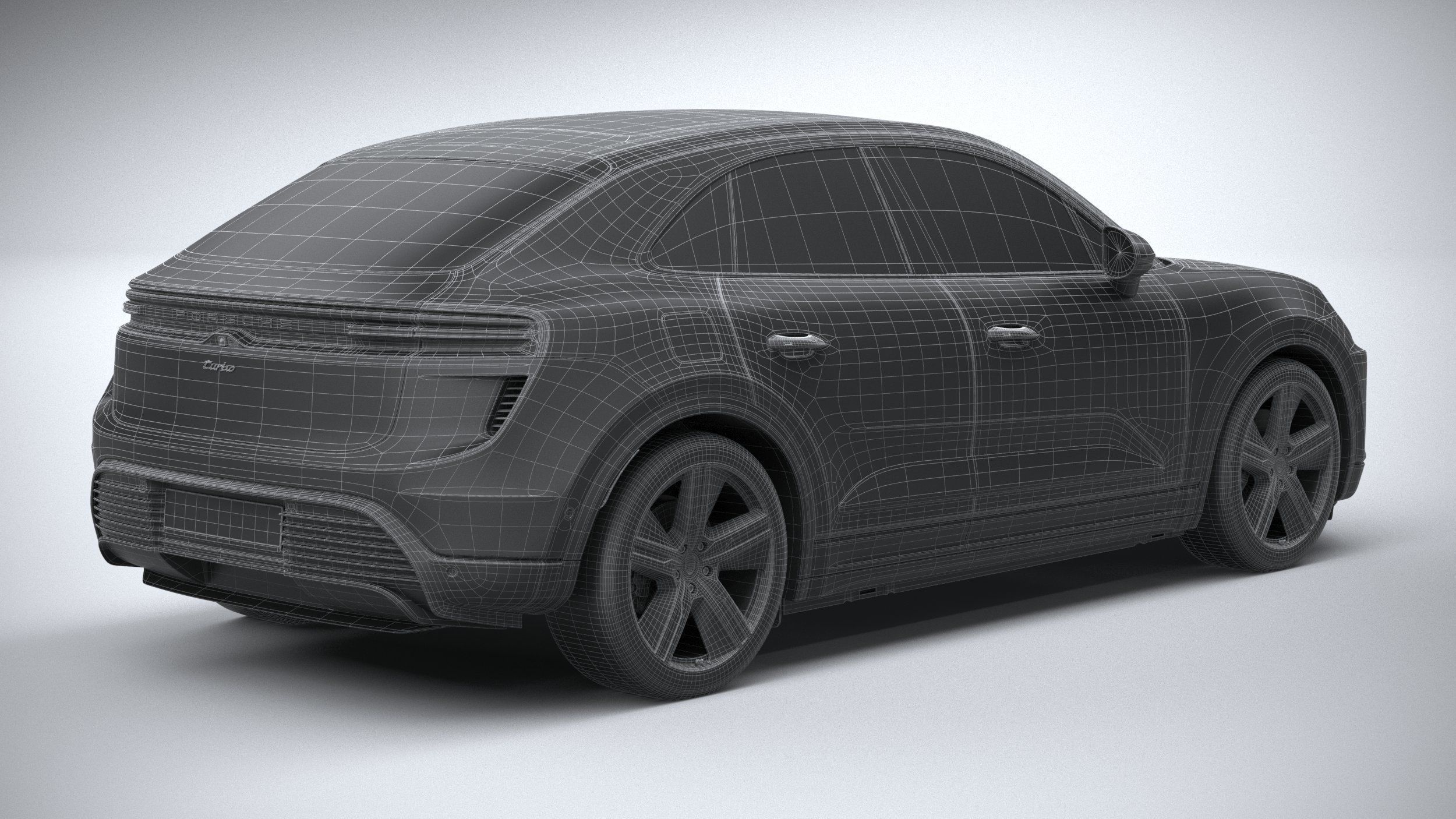 Porsche Macan Turbo 2025 3D model_29