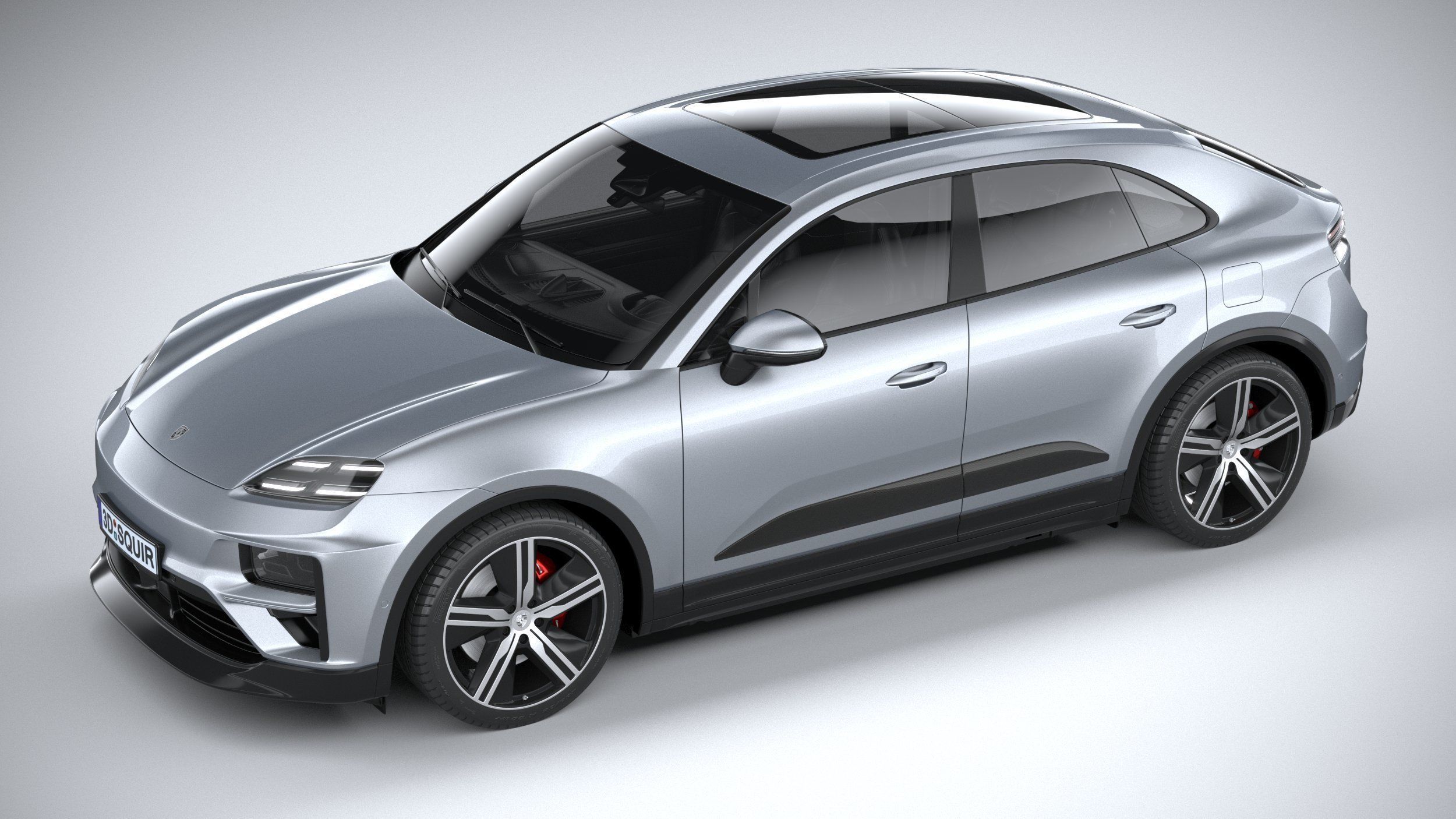 Porsche Macan Turbo 2025 3D model_7