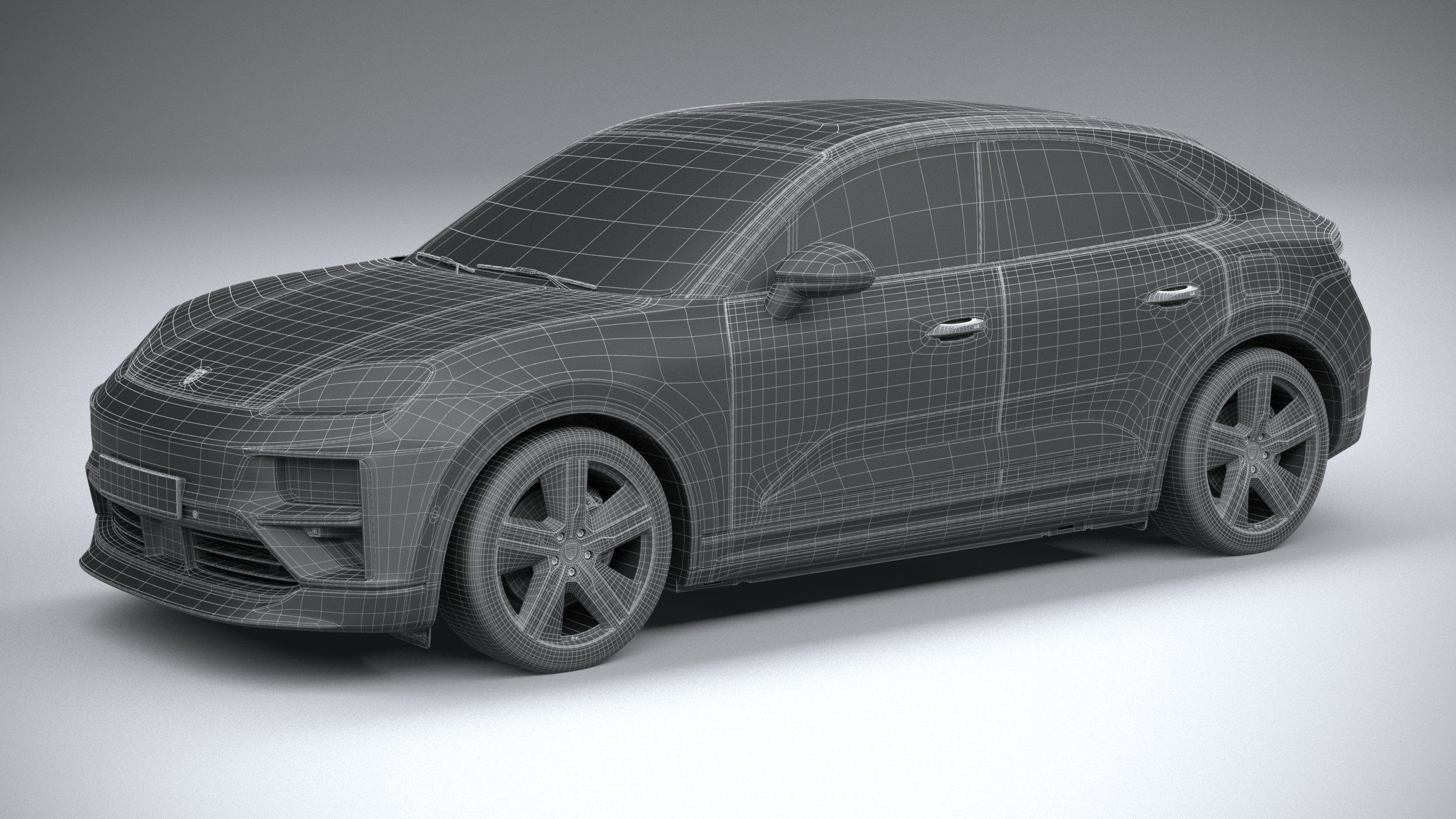 Porsche Macan Turbo 2025 3D model_28