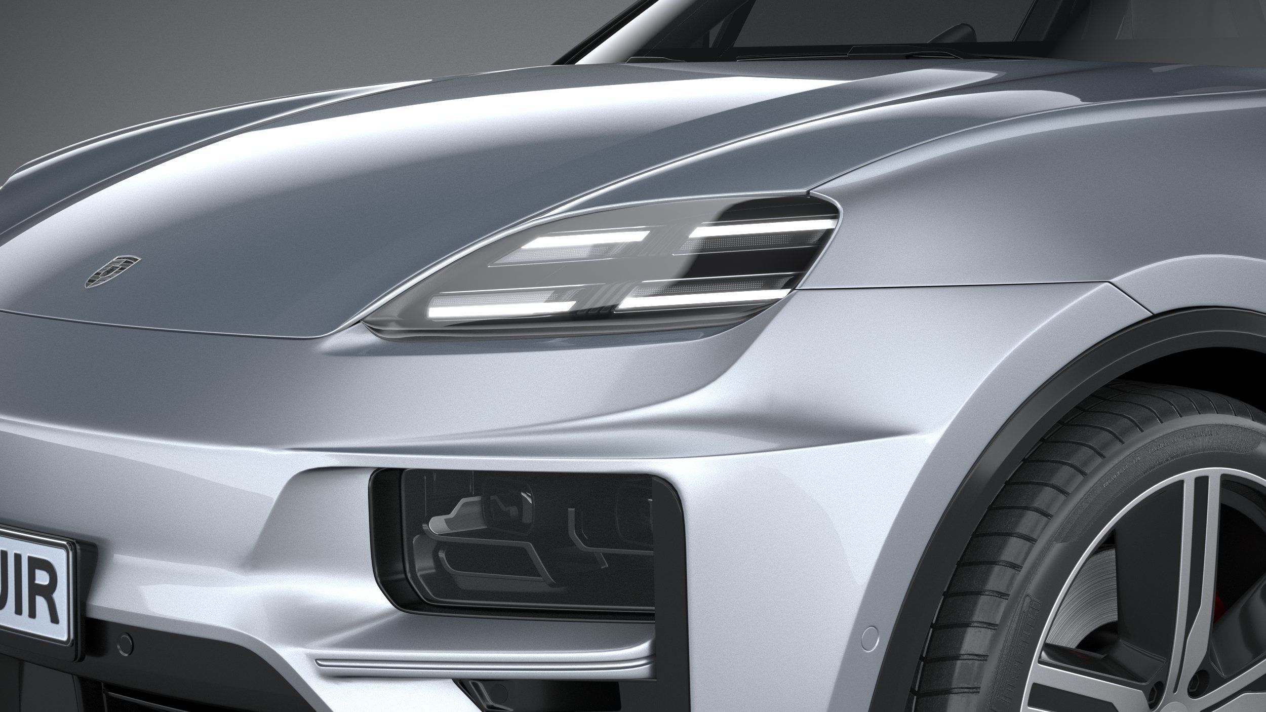 Porsche Macan Turbo 2025 3D model_14