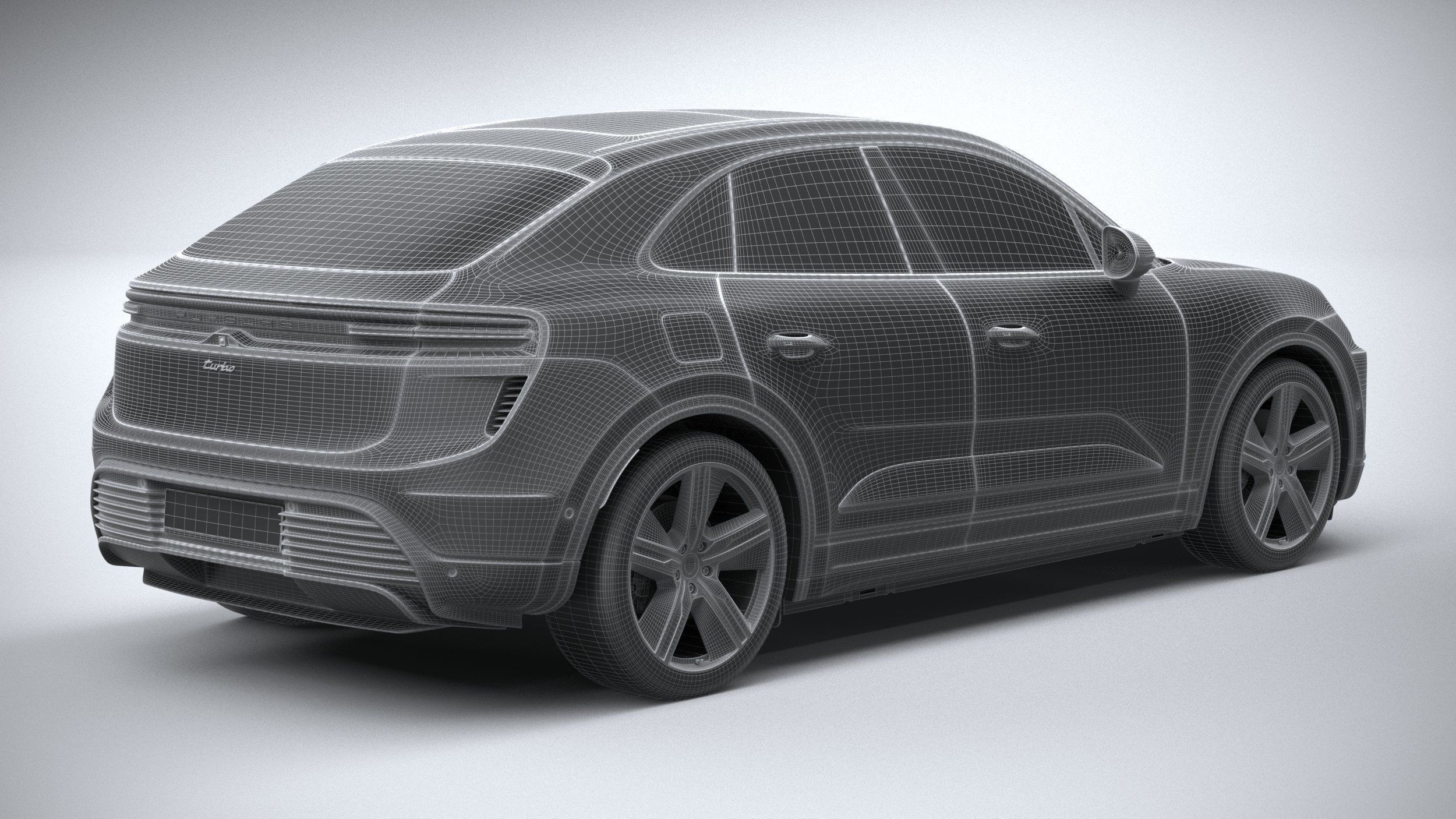 Porsche Macan Turbo 2025 3D model_27