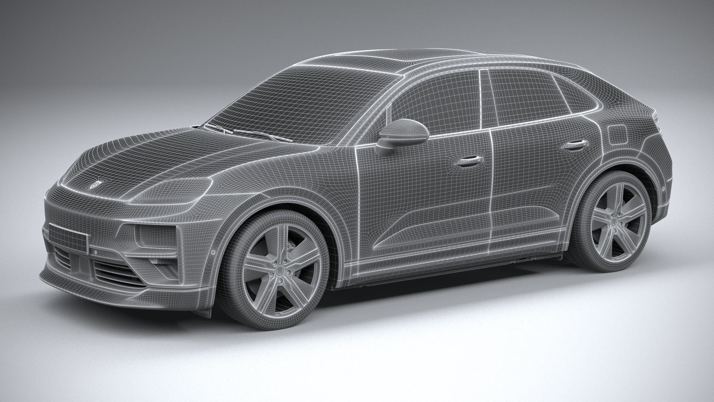 Porsche Macan Turbo 2025 3D model_26