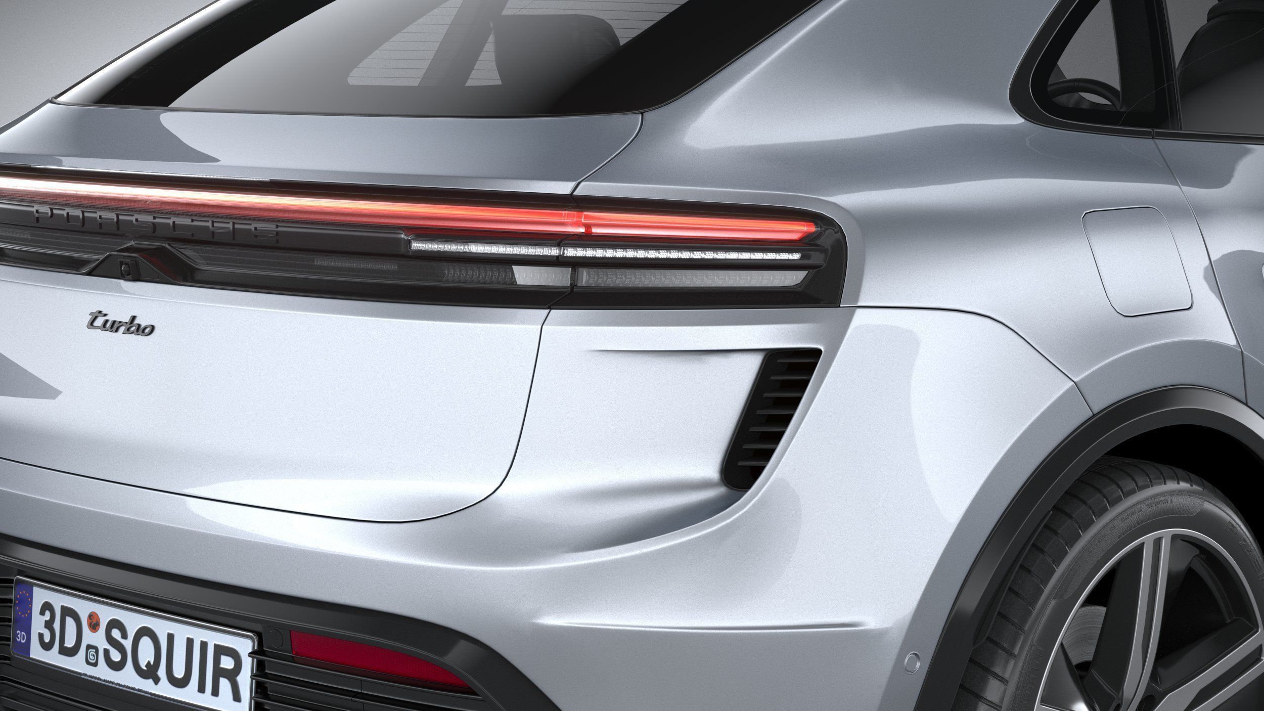 Porsche Macan Turbo 2025 3D model_18