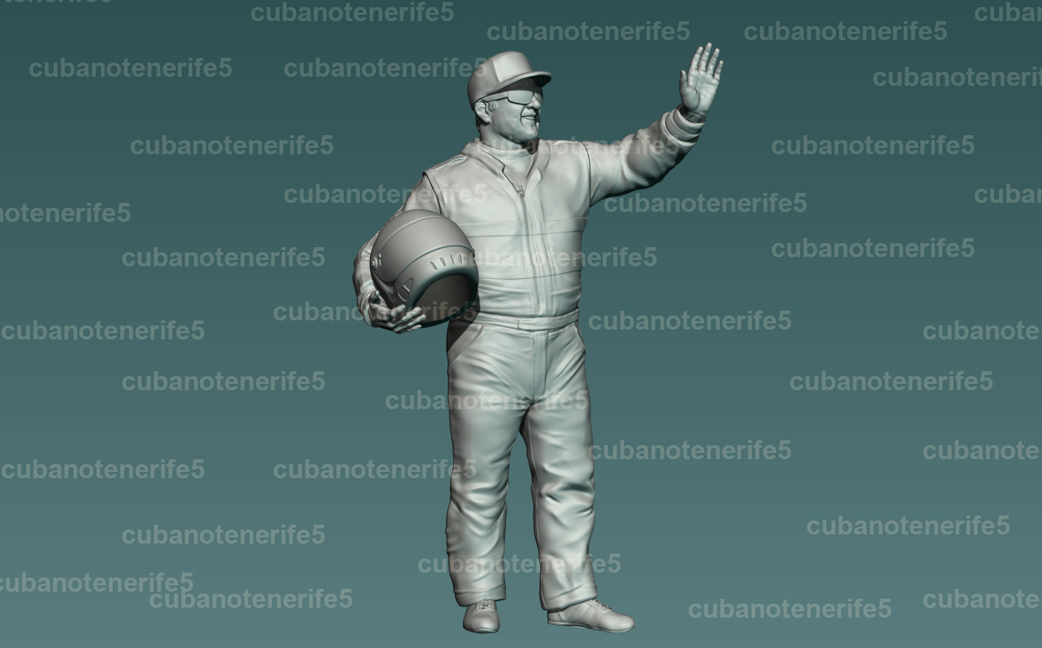 A J FOYT TRIBUTE  LAST RACE 3D print model_9