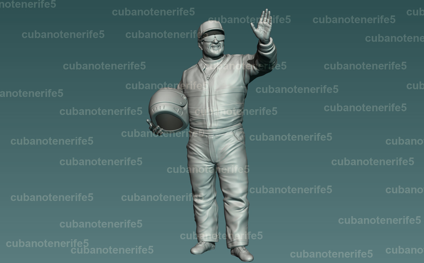 A J FOYT TRIBUTE  LAST RACE 3D print model_7