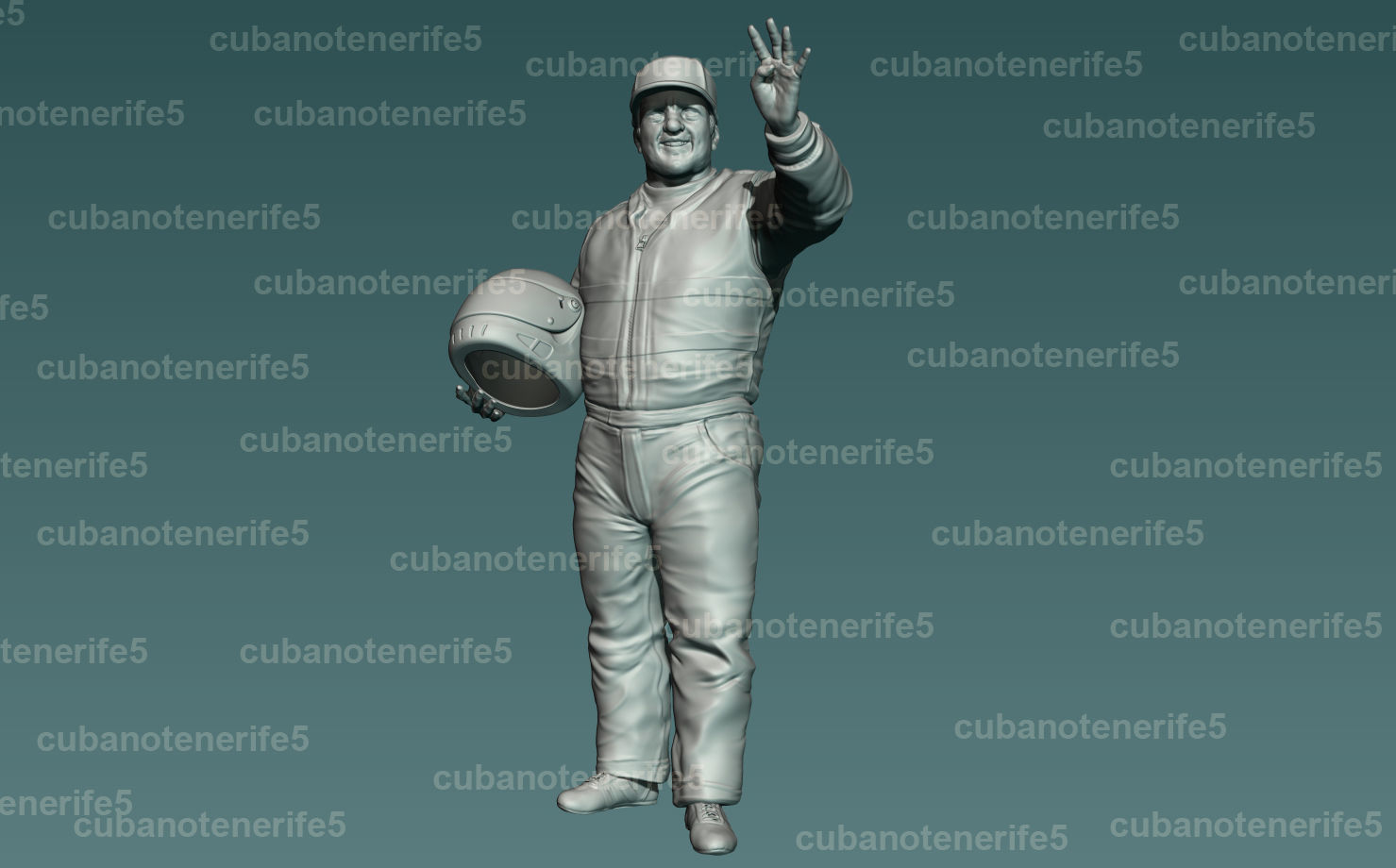 A J FOYT TRIBUTE  LAST RACE 3D print model_4