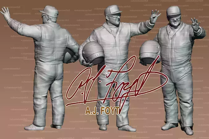 A J FOYT TRIBUTE  LAST RACE