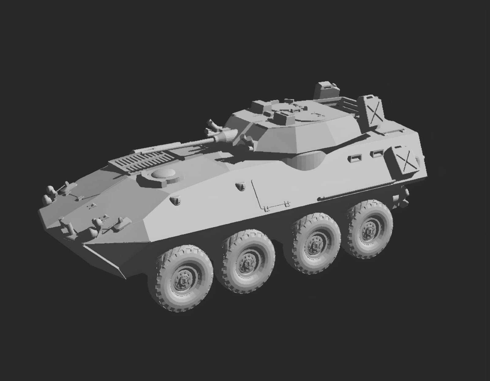 LAV 25 3D PRINT MODEL  3D print model_3