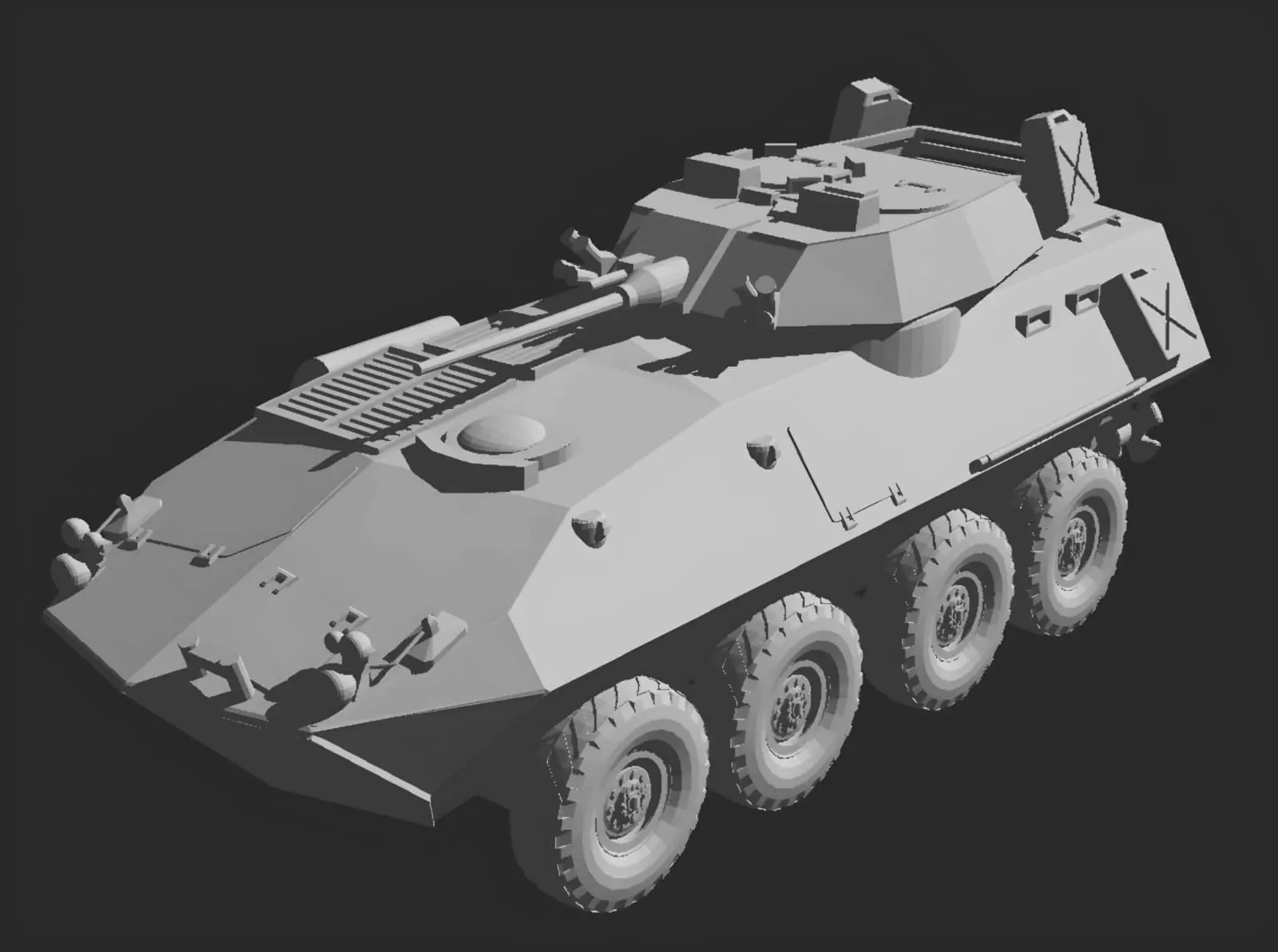 LAV 25 3D PRINT MODEL  3D print model_0