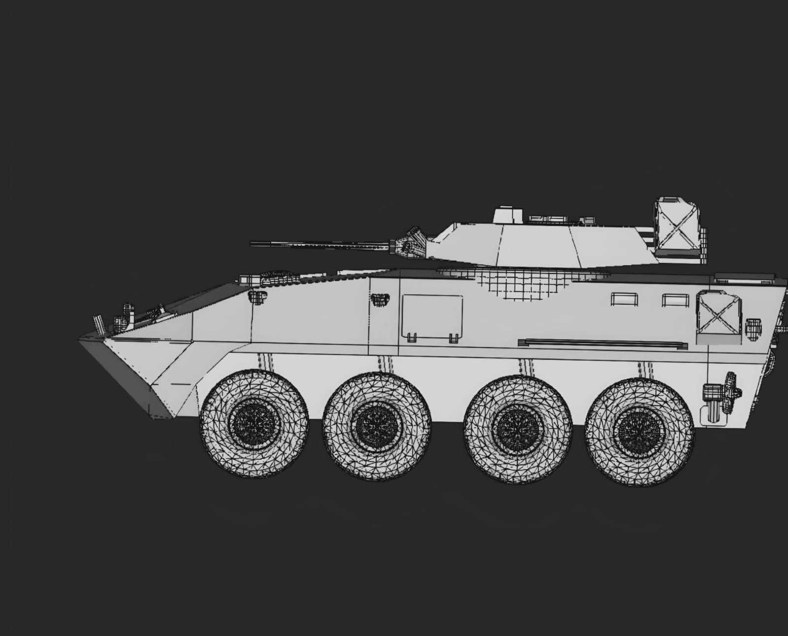 LAV 25 3D PRINT MODEL  3D print model_2