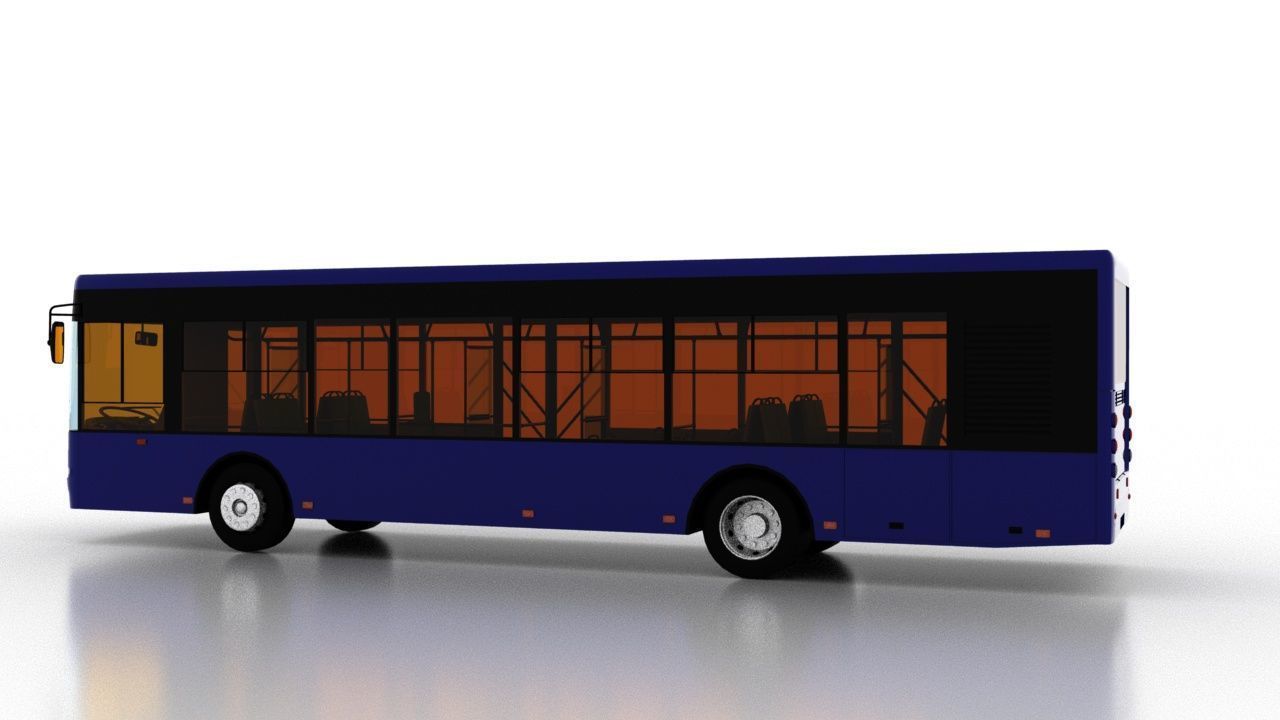 Bus Bogdan A70111 3D model_3