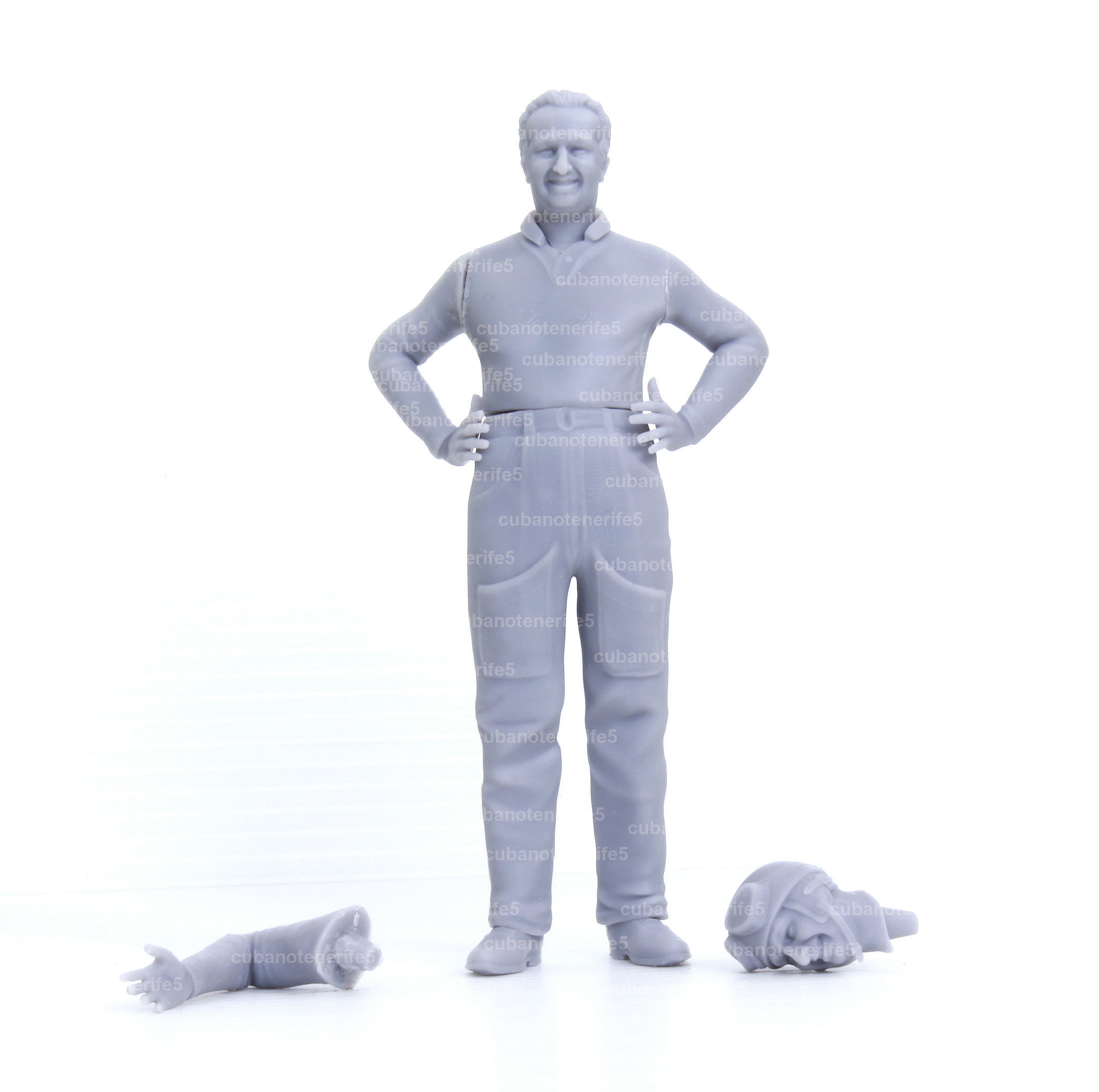 ALBERTO ASCARI FORMULA 1 3D print model_12