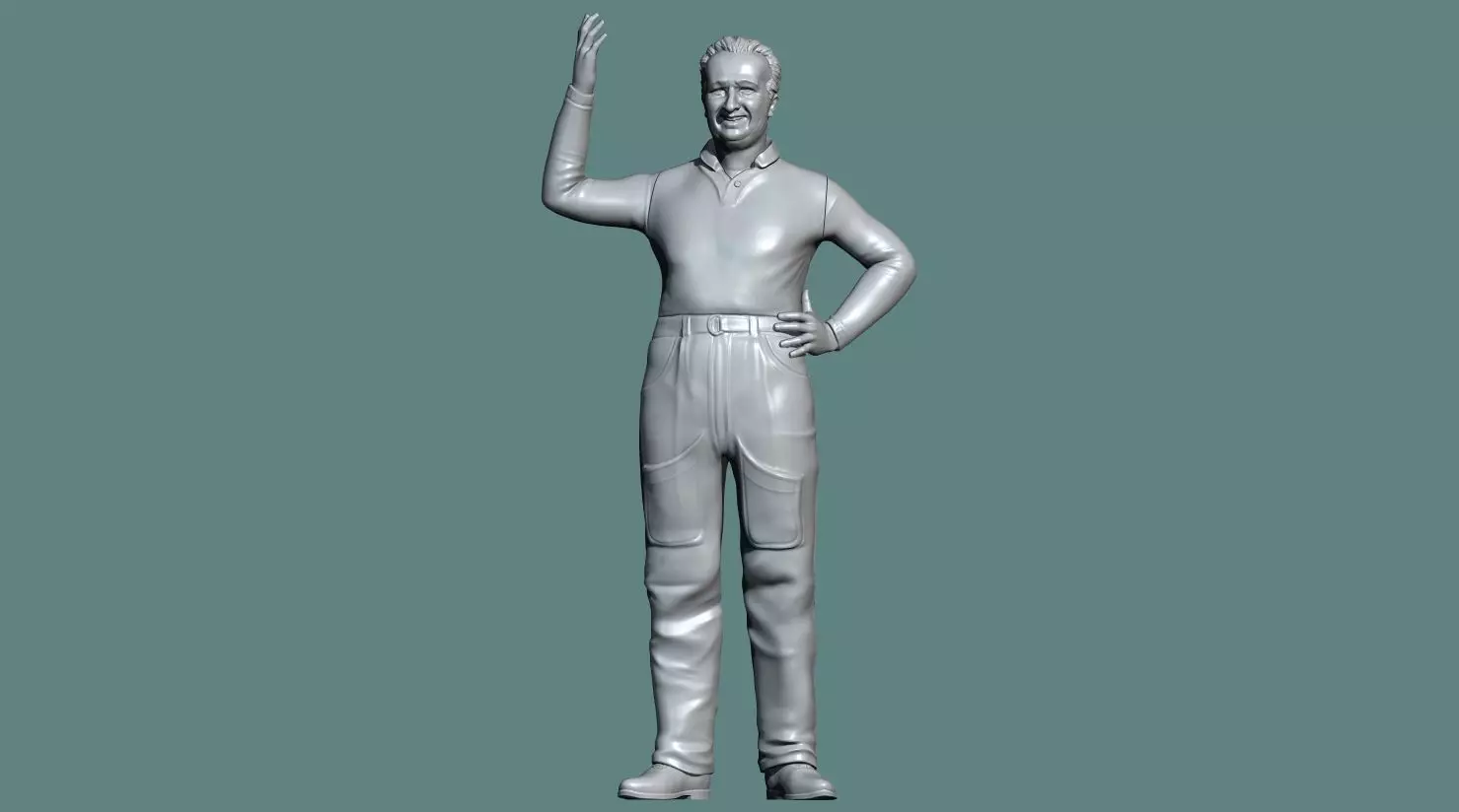 ALBERTO ASCARI FORMULA 1 3D print model_2