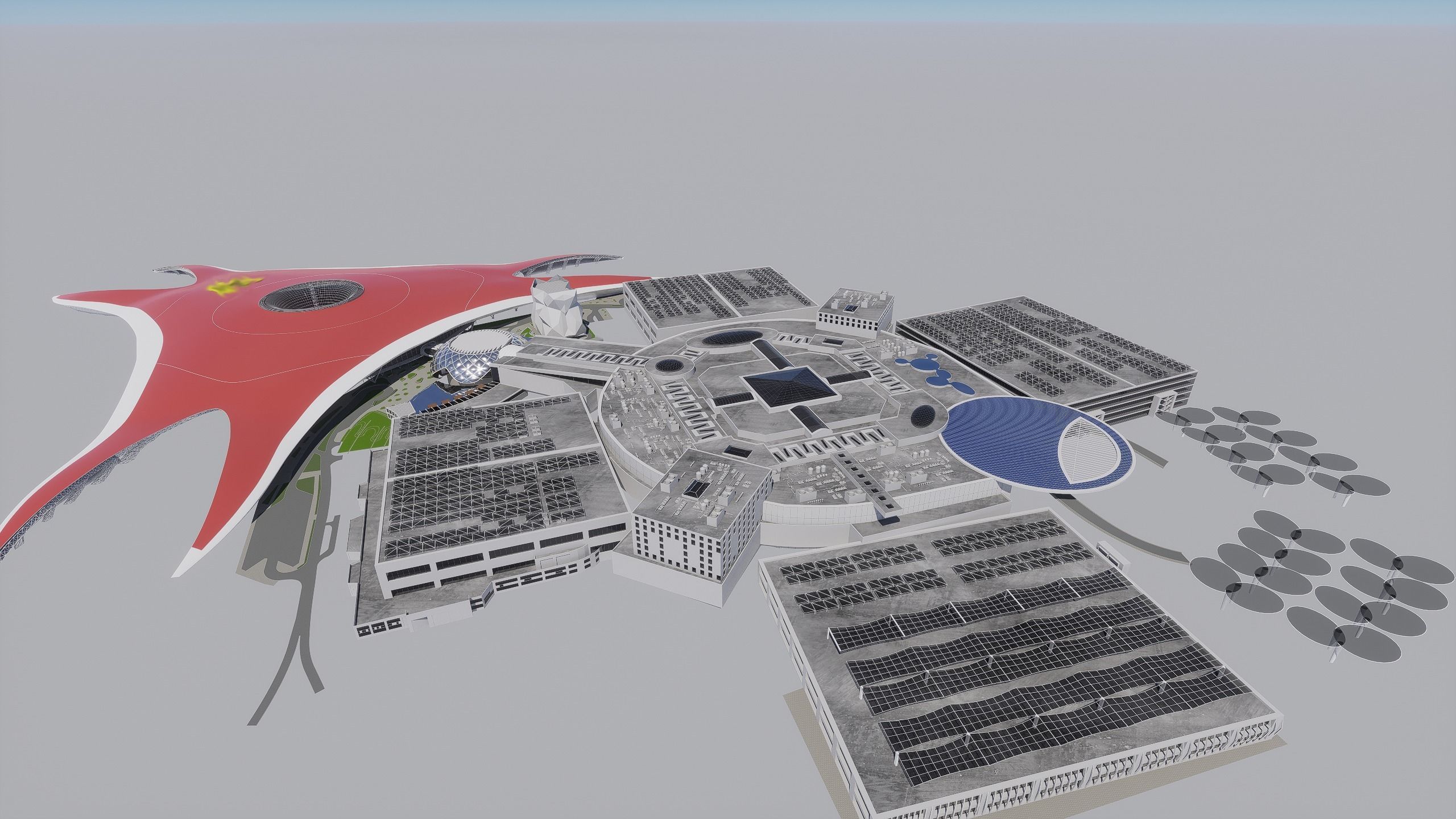 Abu Dhabi 3D model_3