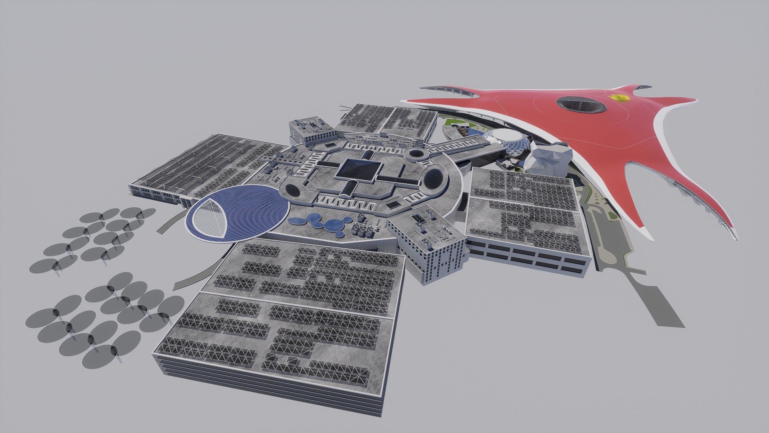 Abu Dhabi 3D model_1