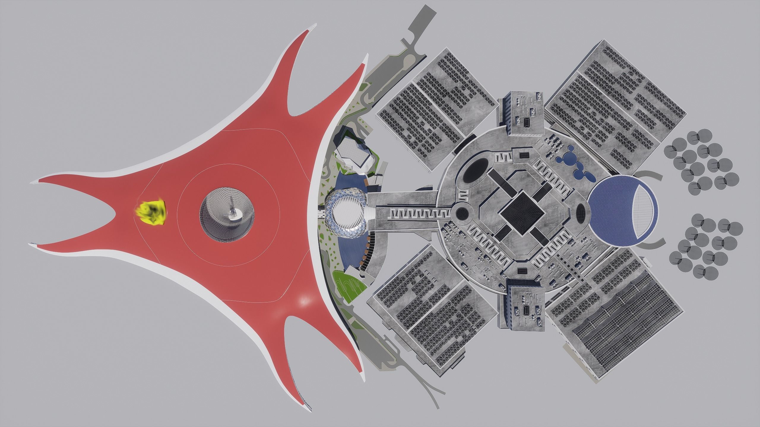 Abu Dhabi 3D model_2