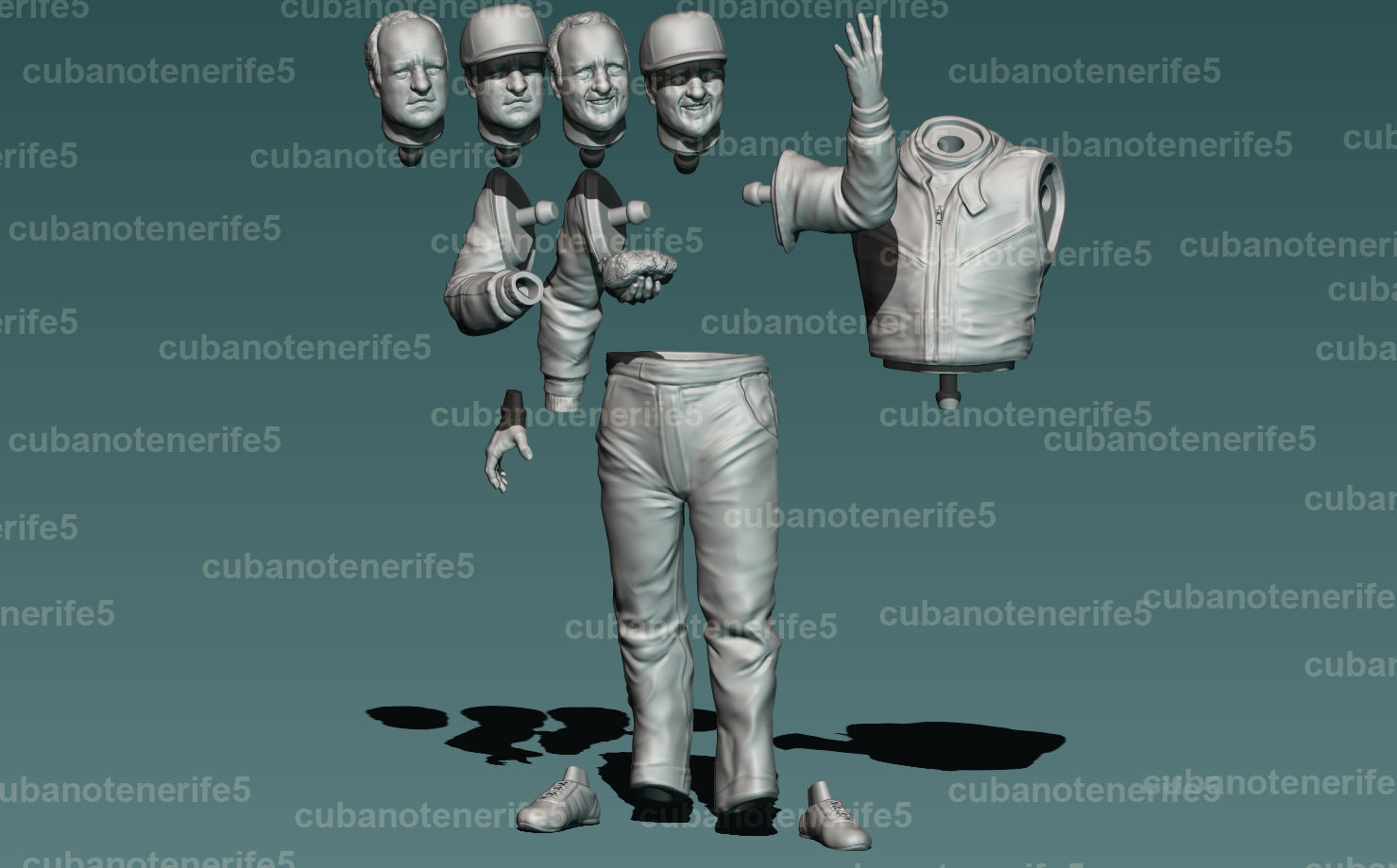 AJ FOYT 1970 INDY 500 3D print model_3