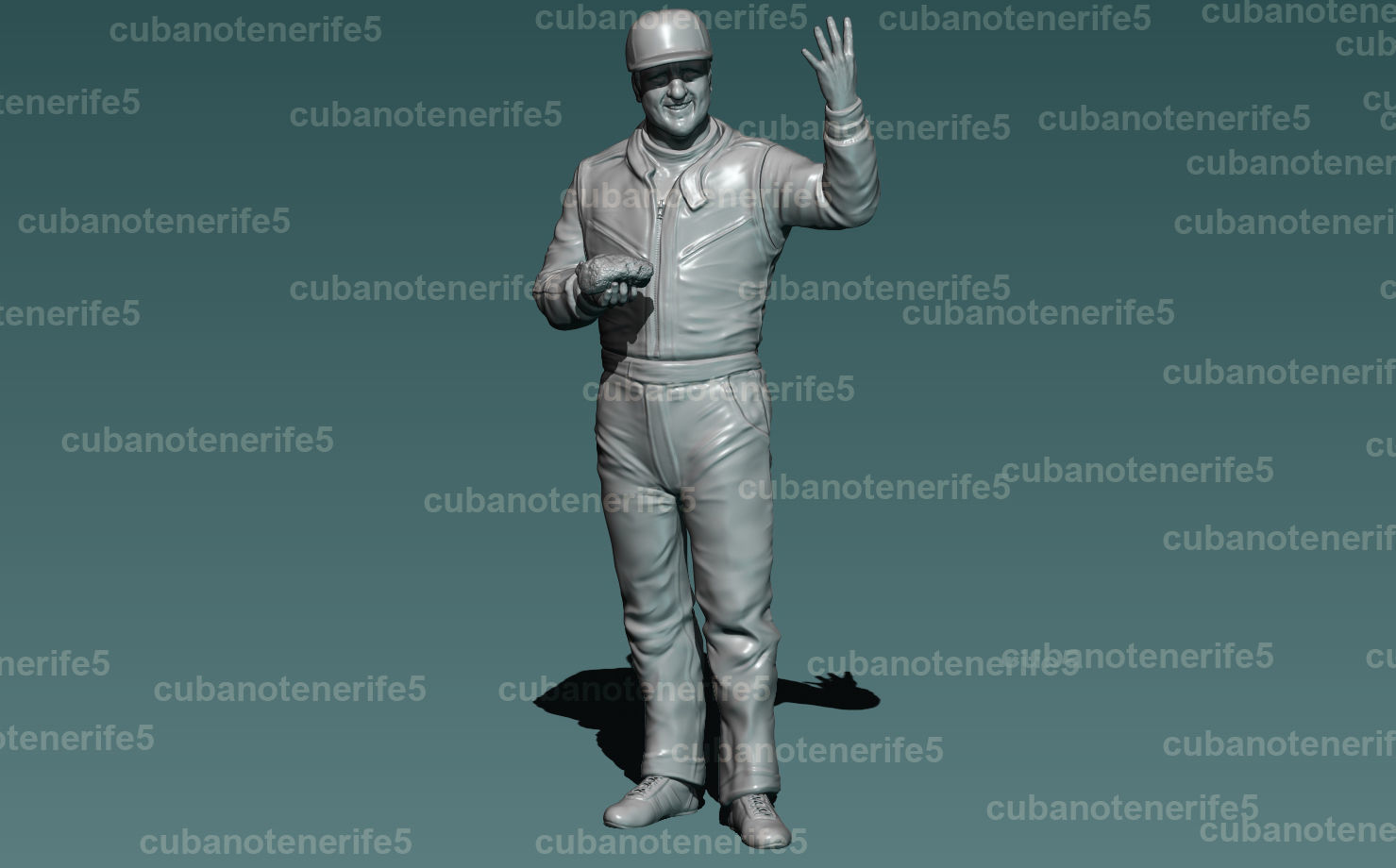 AJ FOYT 1970 INDY 500 3D print model_5