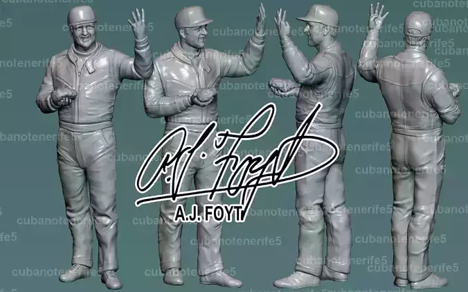 AJ FOYT 1970 INDY 500