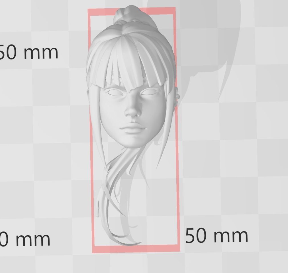 DC PUNCHLINE ALEXIS KAYE HEAD SCLUPT 3D print model_7