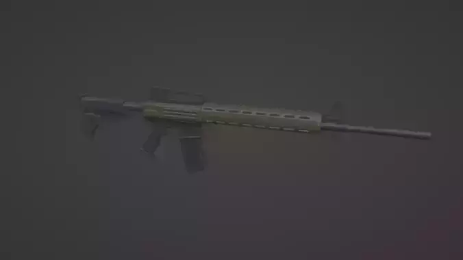 AR-15 3D model