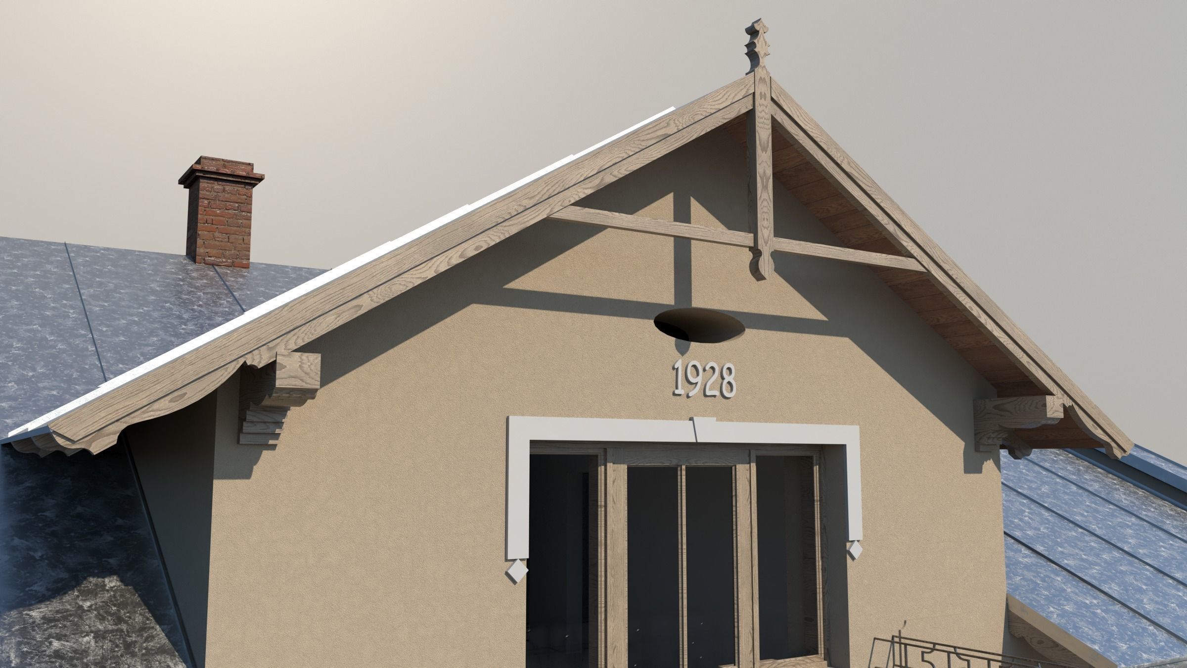 memorial museum of Roman Shukhevich lviv ukraine 3D model_3