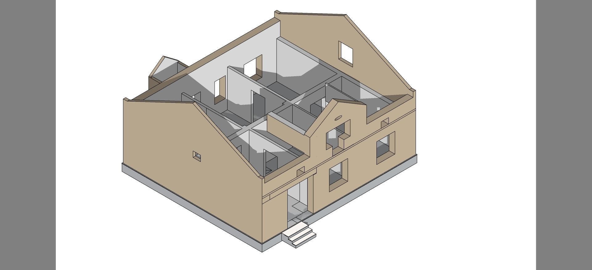 memorial museum of Roman Shukhevich lviv ukraine 3D model_8