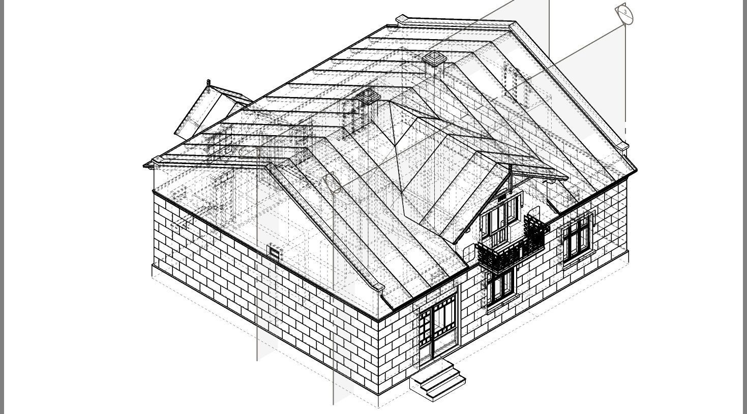 memorial museum of Roman Shukhevich lviv ukraine 3D model_7