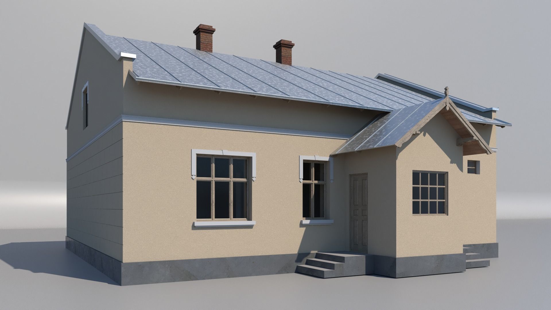 memorial museum of Roman Shukhevich lviv ukraine 3D model_4