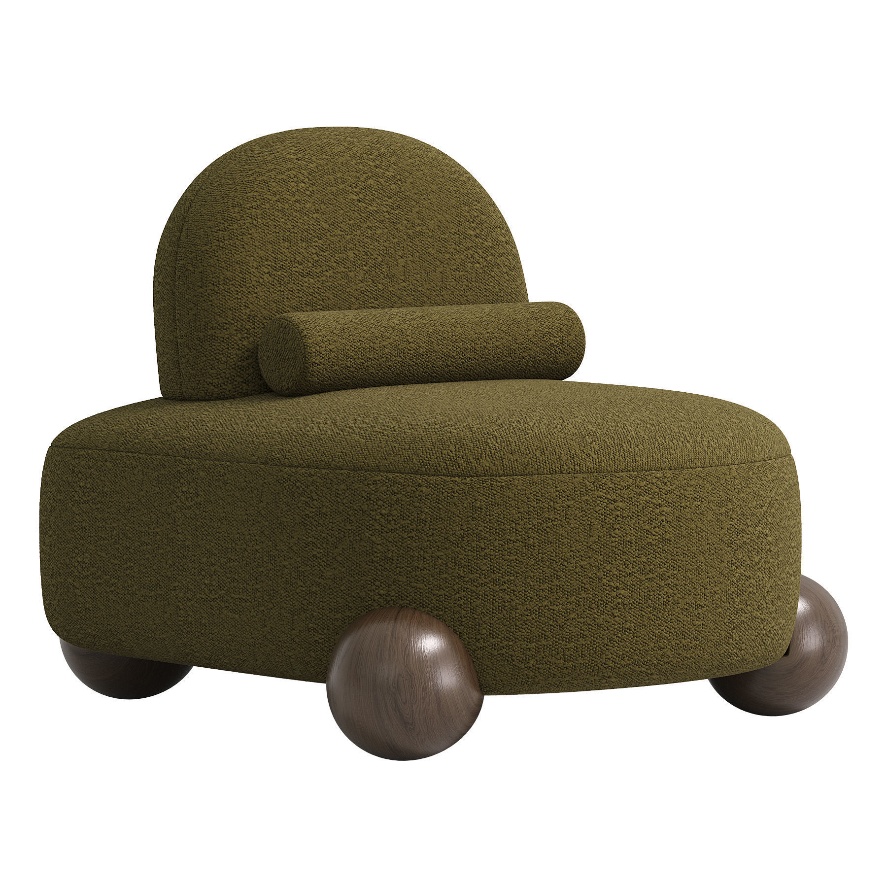 Object 076 Armchair by NG Design 3D model_3