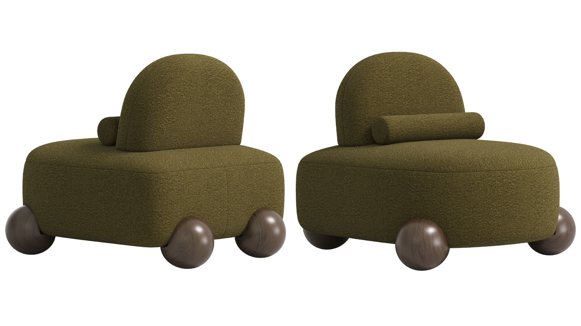 Object 076 Armchair by NG Design 3D model_9