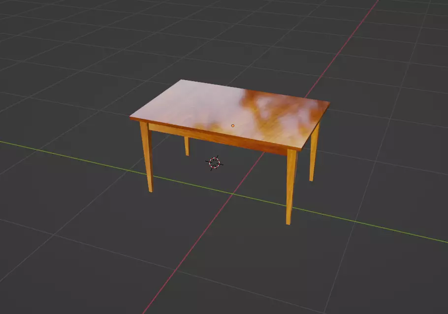 ussr table Free low-poly 3D model