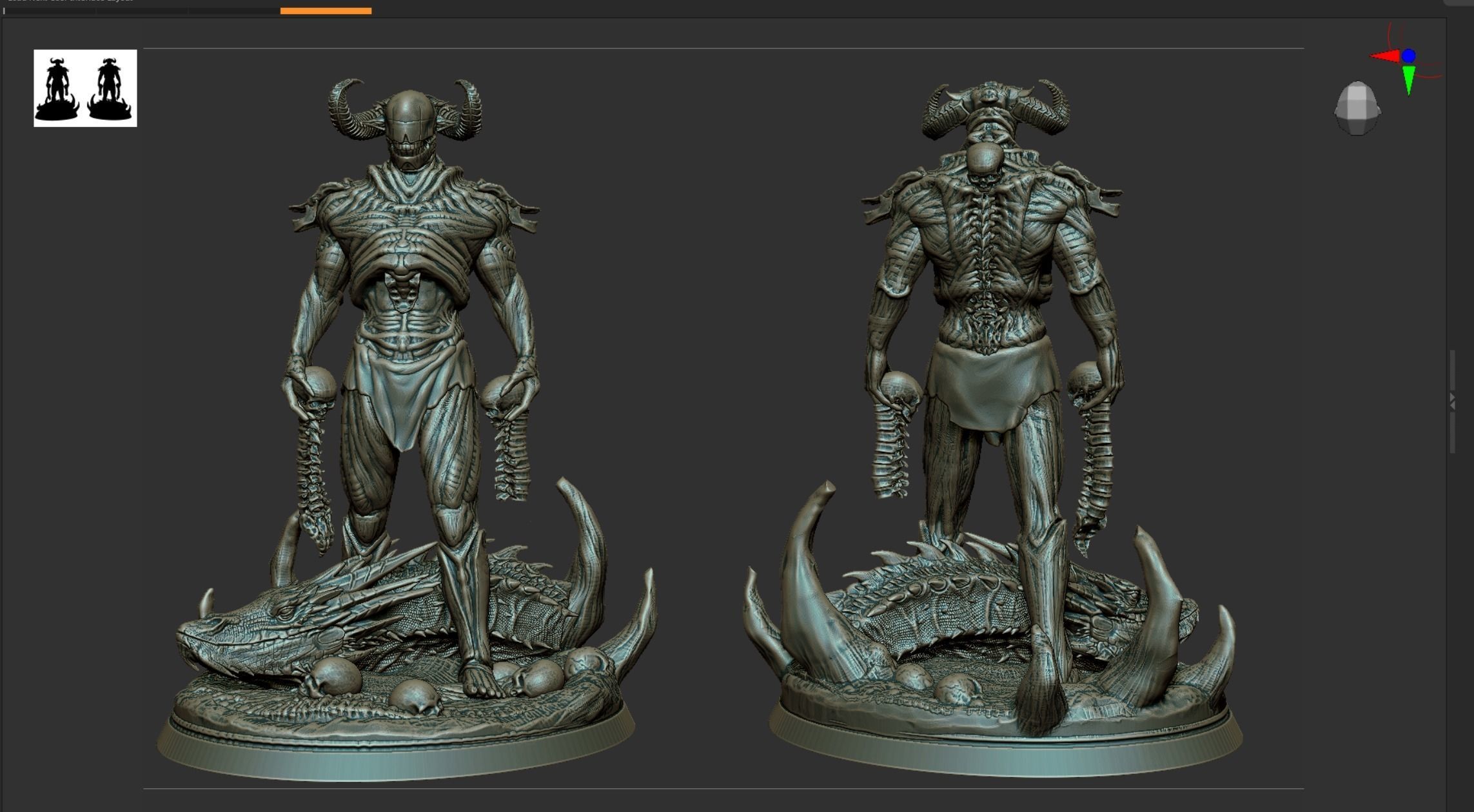 Nyxian Nightstalker 3D print model_4