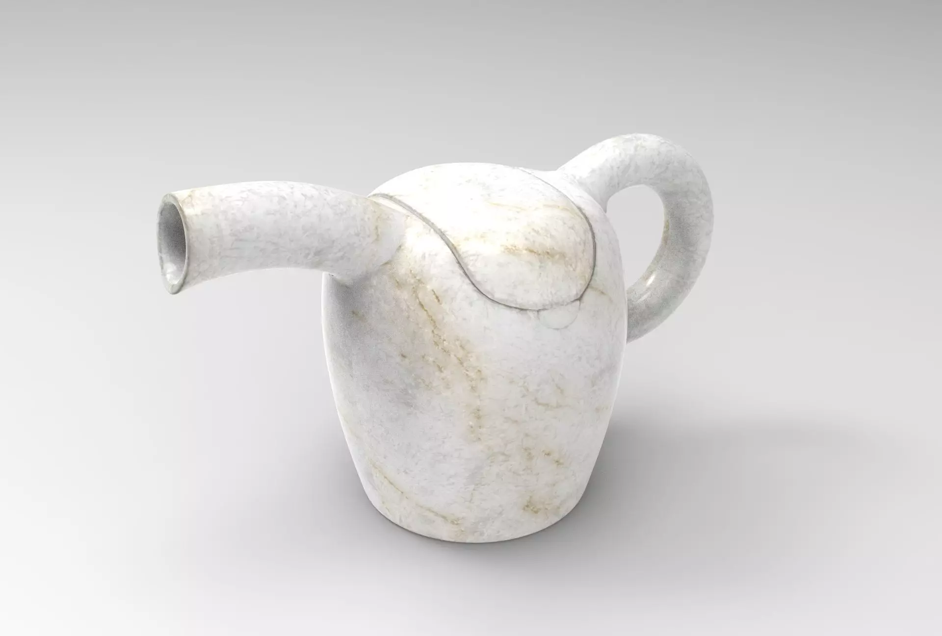 Bew Teapot Low-poly 3D model