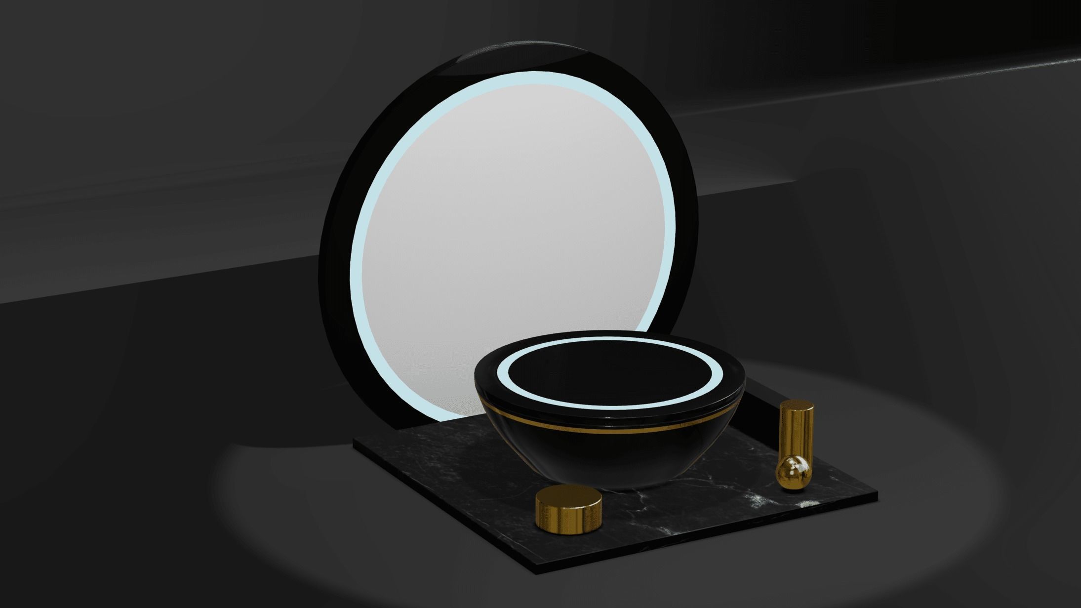 Aesthetic Podium  Free 3D model_1