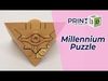 Millennium Puzzle- yu-gi-oh 3D print model_1
