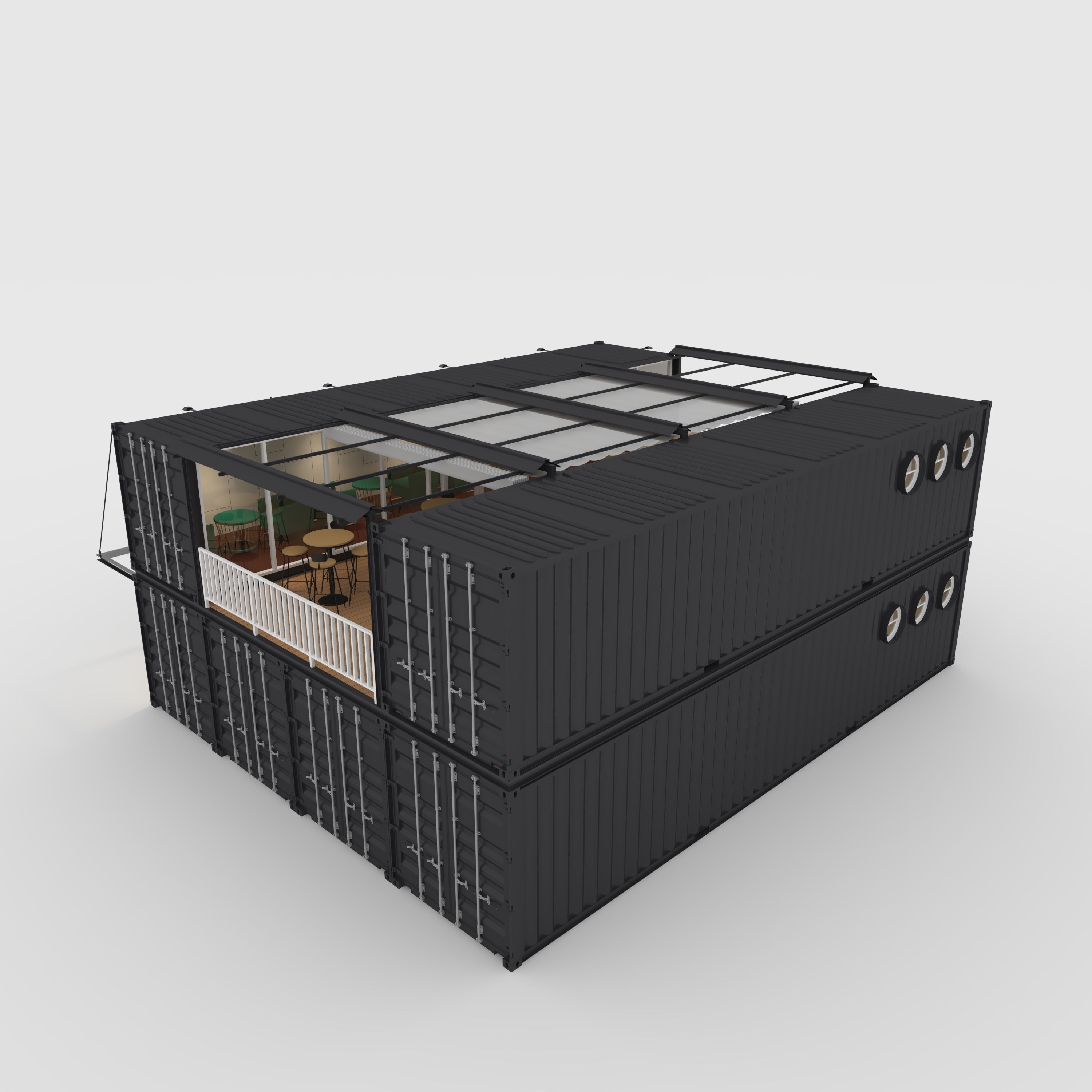 Container Cafe 13 3D model_14