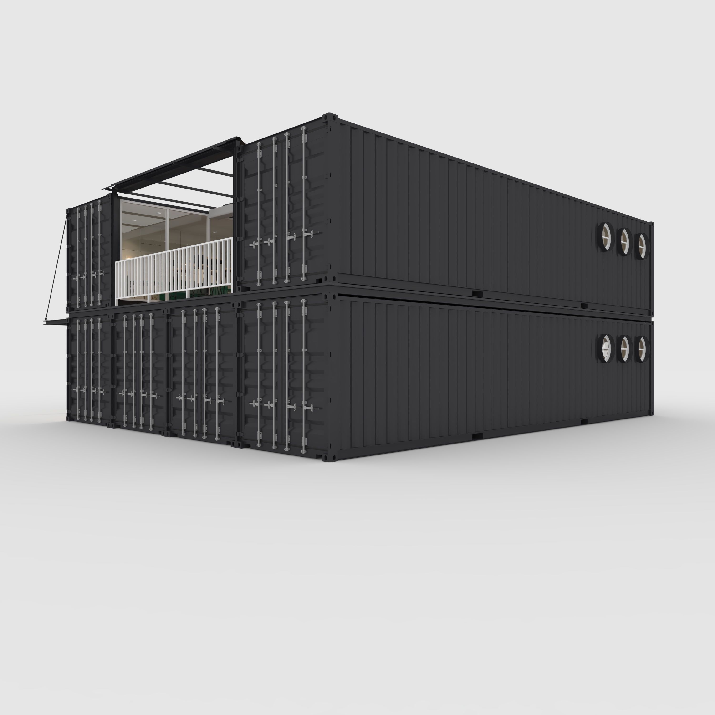 Container Cafe 13 3D model_6